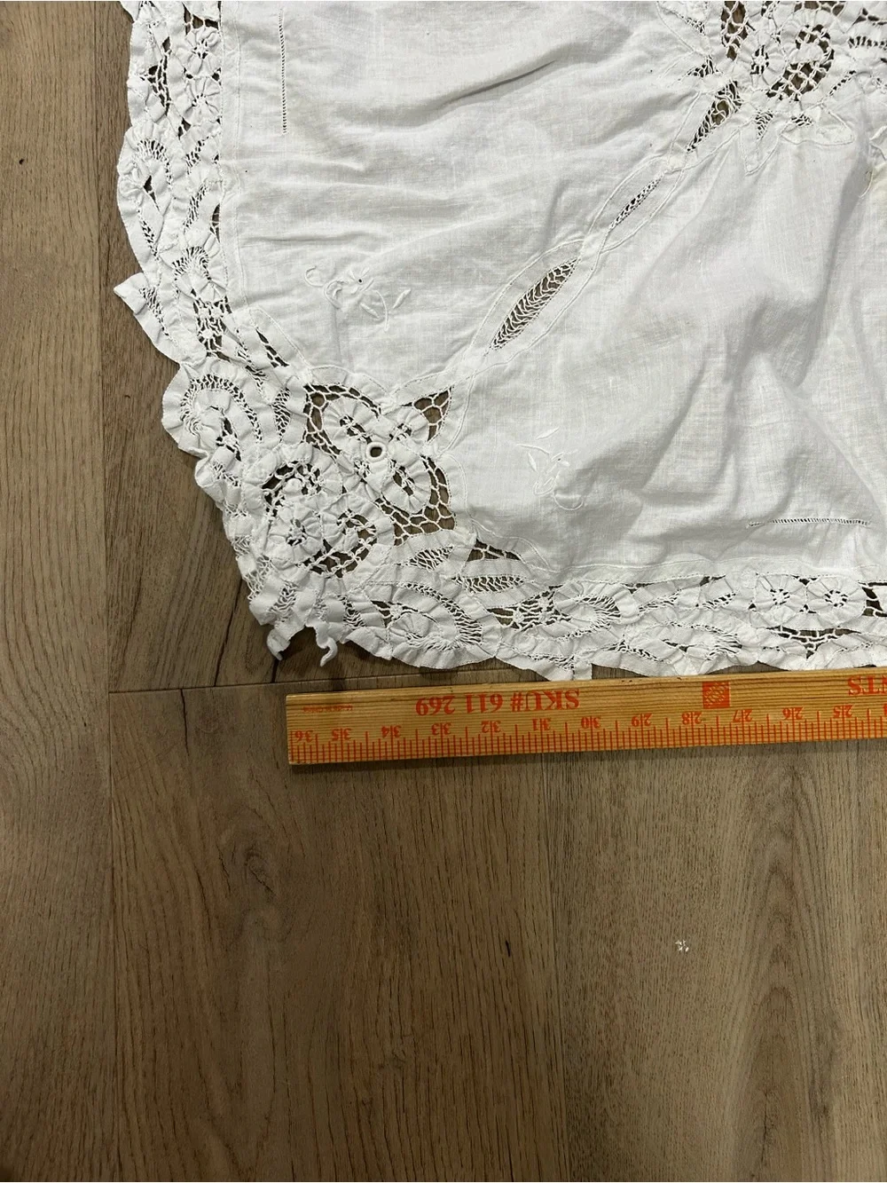 White Lace Tablecloth